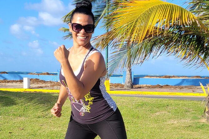 Latin Zumba Beach Class in San Juan, Puerto Rico - A good choice for families and first-time dancers