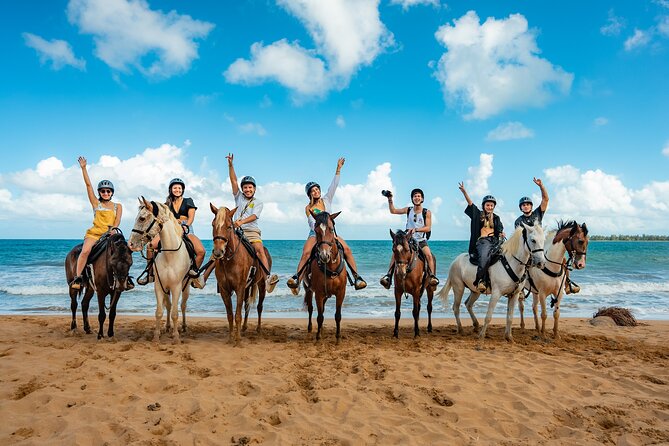 Luquillo Beach Horse Ride from Carabalí Rainforest Adventure Park - Along the Mameyes River and into the forest