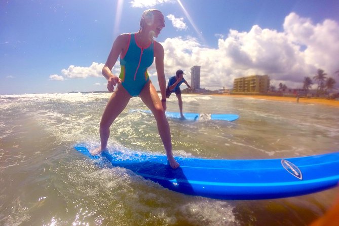 Luquillo, Puerto Rico: Beginners Surf Lesson - The 1.5-hour water session is where the fun starts