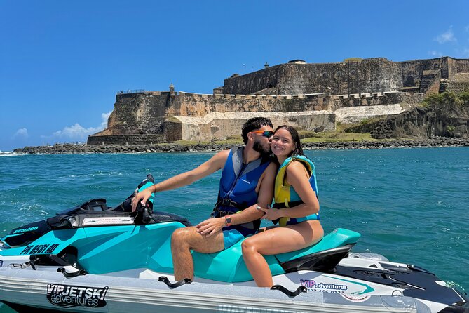 Old San Juan Jet Ski Tour Experience - Riding across San Juan Bay