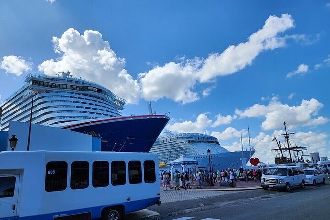 One-way transfer from SJU Airport to Cruise Port or Vice Versa - Leaving the cruise port for SJU Airport
