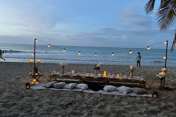 Picnic in San Juan Puerto Rico - The setup: sea views, food, and room to talk