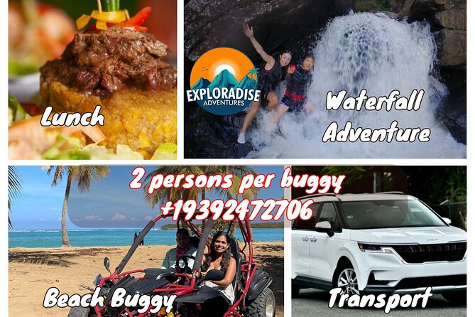 Piñones Beach Buggy + El Yunque Waterfall Adventure - Piñones: sandy trails and Caribbean air