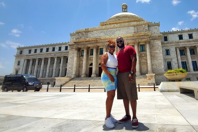 Private & Exclusive Historic Old and New San Juan Tours - Plaza Colón and the city beyond its walls