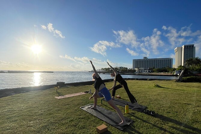 Private Group Beach Yoga Experience with Transport - A private class shaped around your ability