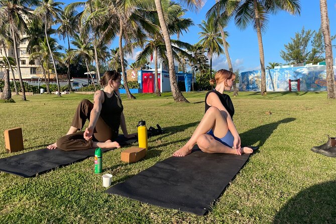 Private Group Beach Yoga Experience with Transport - The 7:00 am pickup and ride to the beach