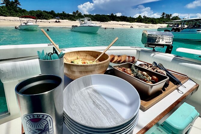 Private Luxury 36' Yacht from Fajardo to Icacos or Palomino - The yacht’s comfort matters more than the length suggests