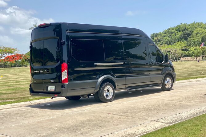 Private Transportation in San Juan Puerto Rico - Extra fees for stops and late-night service