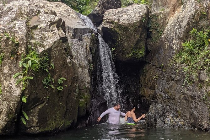 Puerto Rico Countryside Tour with Visit to Waterfall - The roadside lunch at a chinchorro