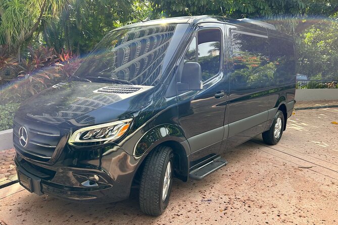 Puerto Rico Island Wide Private Transfers, 11Pax Lux Sprinter Van - The ride begins at baggage claim or the cruise terminal
