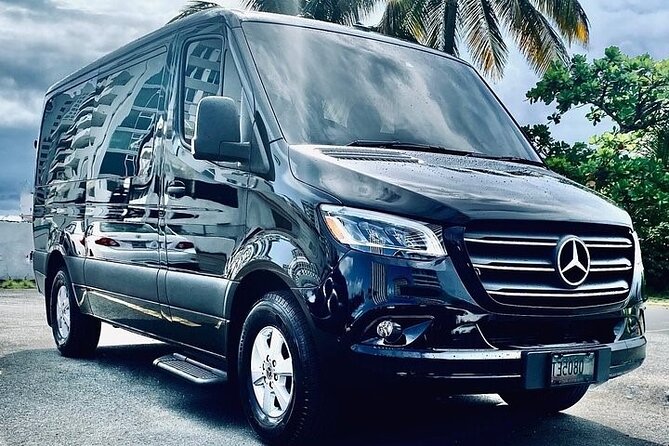 Puerto Rico Island Wide Private Transfers, 11Pax Lux Sprinter Van - What the Mercedes Sprinter feels like for a large group