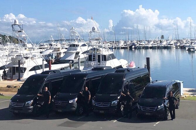 Puerto Rico Island Wide Private Transfers, 14Pax Lux Sprinter Van - Key points to know before booking