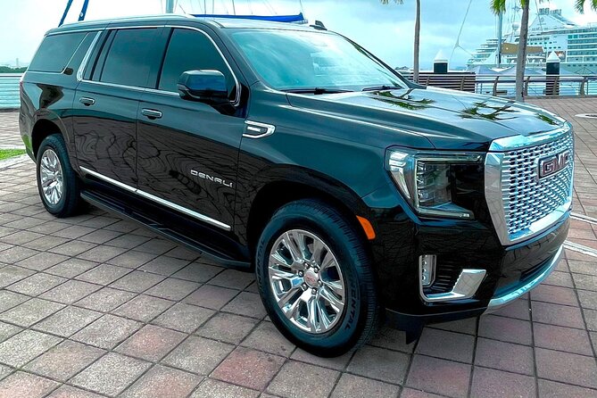 Puerto Rico Island Wide Private Transfers, Yukon Denali SUV - Meeting Your Driver at the Airport or Cruise Port