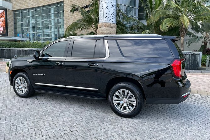 Puerto Rico Island Wide Private Transfers, Yukon Denali SUV - Price, Extra Fees, and Group Value