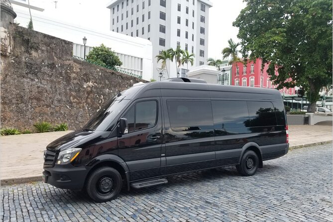 Puerto Rico Island Wide Transfer, 16Pax Mercedes Van, Select Zone - What This Transfer Actually Provides