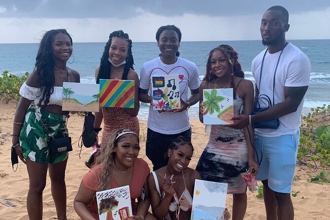 Puerto Rico: Lifestyle, Art, and Cultural Tour - The beach paint-and-sip near Piñones