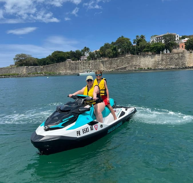 Puerto Rico: Old San Juan Jet Ski Tour - From the Marina Toward Old San Juan