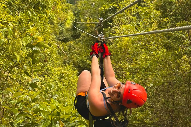 Puerto Rico Ziplining: High-Flying Adventure close to San Juan - Five ziplines, from 500 to 1,000 feet