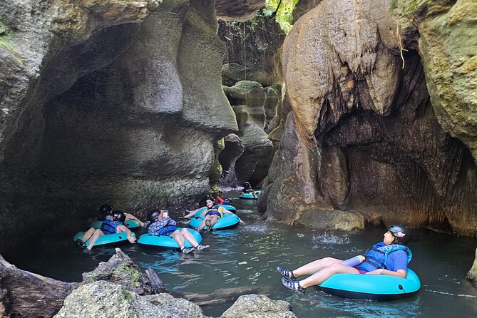Rainforest Cave Tubing Adventure - Rock Jumps With Guides Close By
