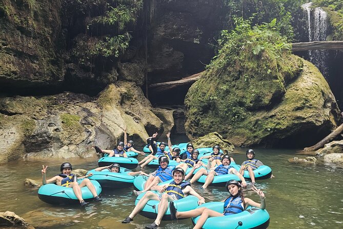 Rainforest Cave Tubing Experience - The hike and the climb out of the canyon