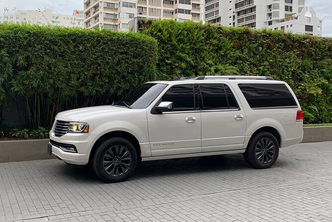 Roundtrip-Transfer from: SJU Airport,Cruises and Hotels in Puerto Rico LuxurySUV - What the Ride Is Like Inside the SUV