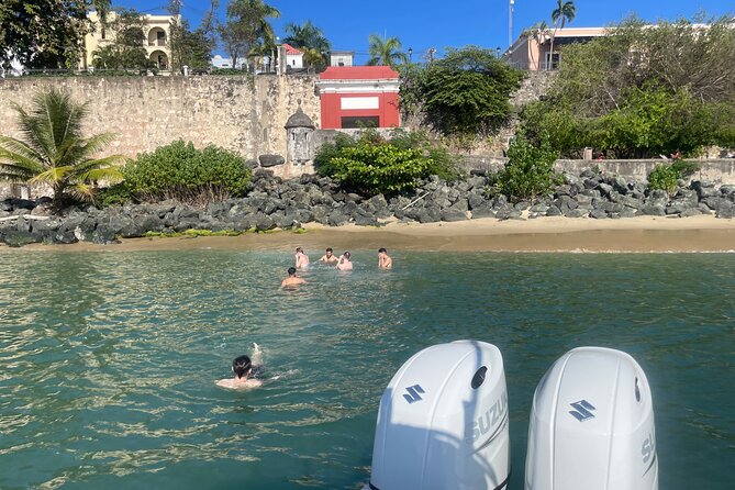 San Juan Bay Private Tour with Drinks and Tapas: 4+ people - The bay’s secret entrance and a former battlefield