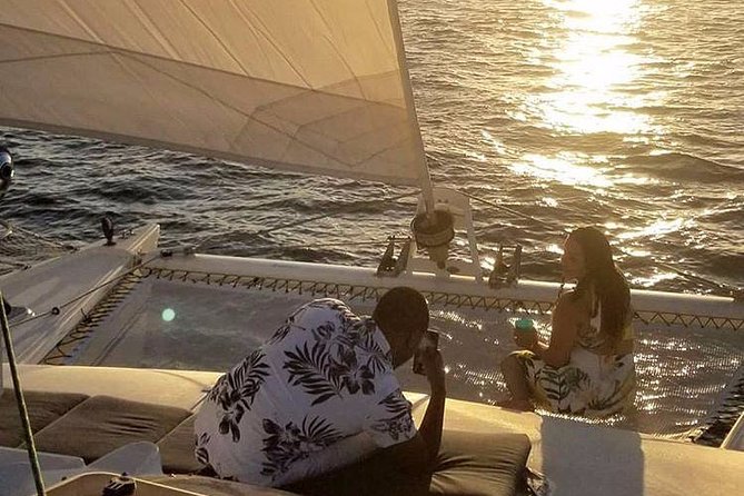 San Juan Catamaran Sunset Sail with Drinks Included - The opening ride across San Juan Bay