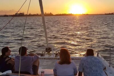 San Juan Catamaran Sunset Sail with Drinks Included