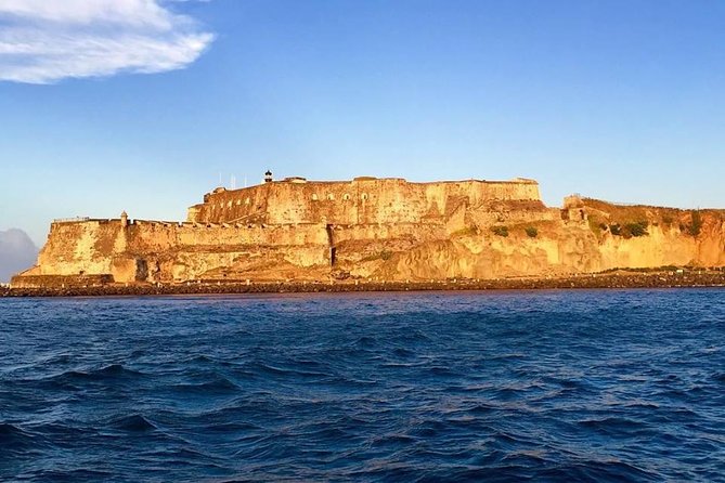 San Juan Catamaran Sunset Sail with Drinks Included - Seeing El Morro and San Juan Gate from the water