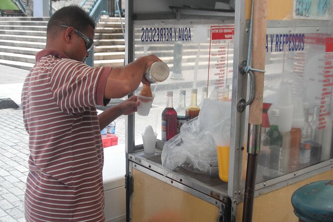 San Juan Highlights Driving Tour - Playa Piñones: local food beside the coast