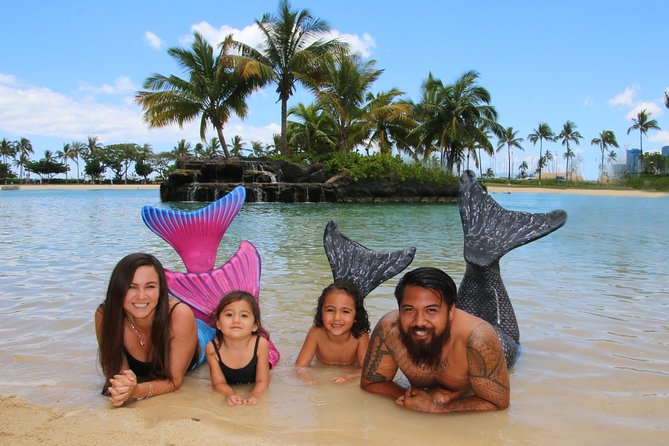 San Juan Mermaid Snorkel Experience with Video Shoot - The mermaid makeover and first poses