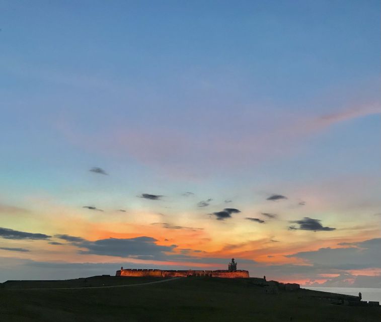 San Juan: Old Town Sunset Walking Tour - The sunset finish near Plaza de San José