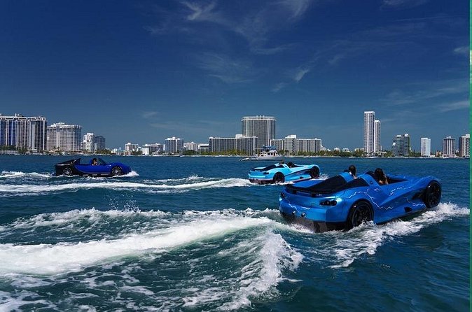 San Juan PR Watersports Car Rental Blue McLaren - Driving the Blue McLaren