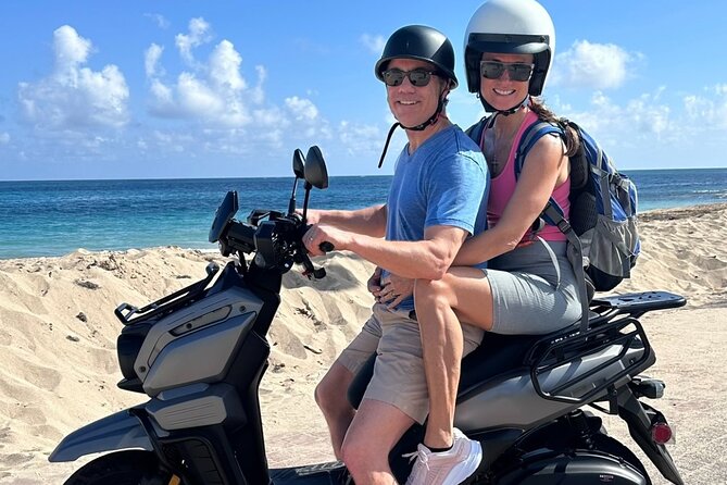 Scooter Rental San Juan Puerto Rico - Piñones brings food and ocean views