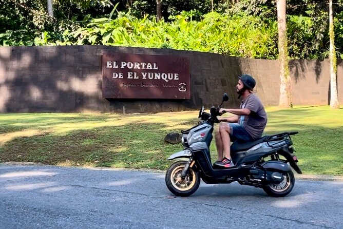 Scooter Rental San Juan Puerto Rico - Luquillo combines beach and food