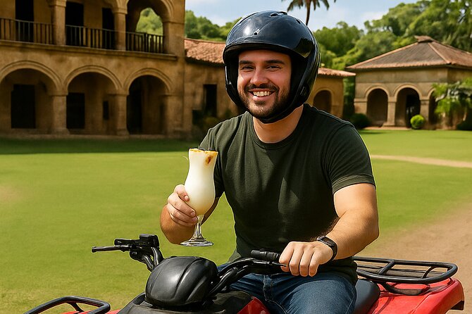 Single ATV Experience: Free Piña Colada + Hacienda Transfer - What to wear when the trail gets wet