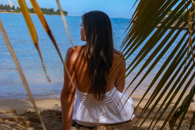 Stunning Private Beach Photoshoot in Puerto Rico's Hidden Gem - Piñones gives your photos room to breathe