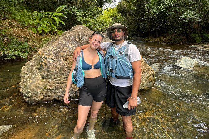 The Best El Yunque Adventure - Transport Included - Two Waterfalls and Natural Slides
