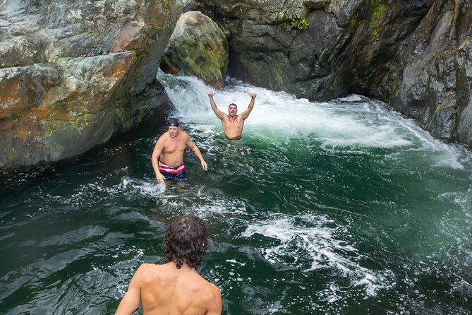 Toro Negro River Hike & Cliff Jumping Adventure; San Juan Pick Up - Charco El Moron, the day’s big payoff