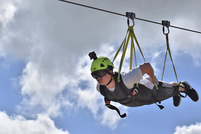 Toro Verde 7-Zipline Tour Plus the Monster with Transport - Eight regular cables, platforms, and short walks