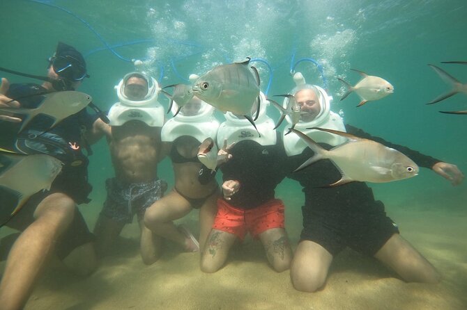 Underwater Sea Trek in San Juan: Explore Beneath the Waves - How long you are actually underwater