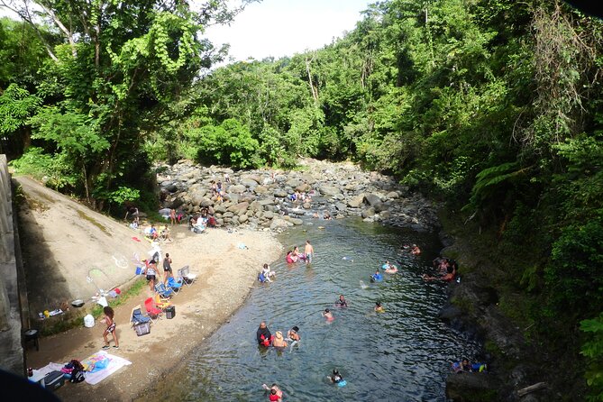 USDA El Yunque National Forest and Luquillo Beach Tour - Puente Roto and a short river walk