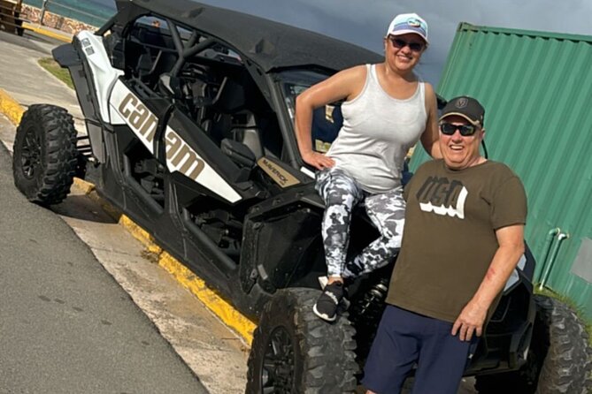 UTV and Can-Am Sightseeing Tours in Puerto Rico - Playa La Pared: surfers, drinks, and a rougher coast