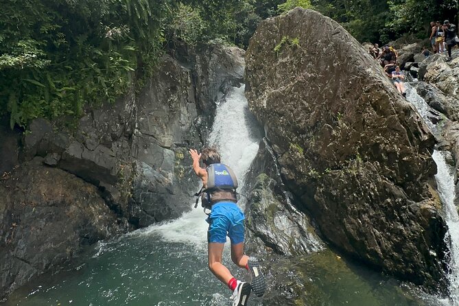 VIP Small Group El Yunque Rainforest Adventure - Rope swings and cliff jumps with careful support