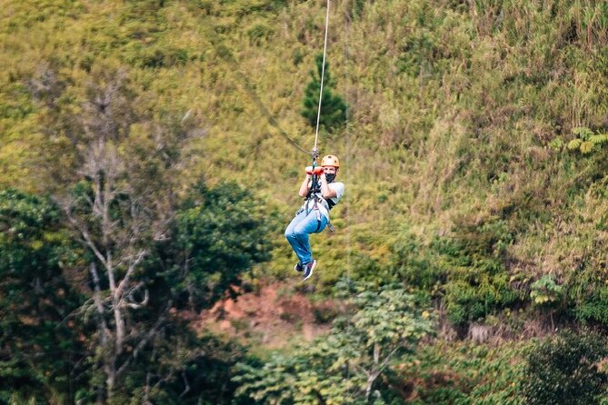 Zipline Adventure Tour - Safety briefing and first platform